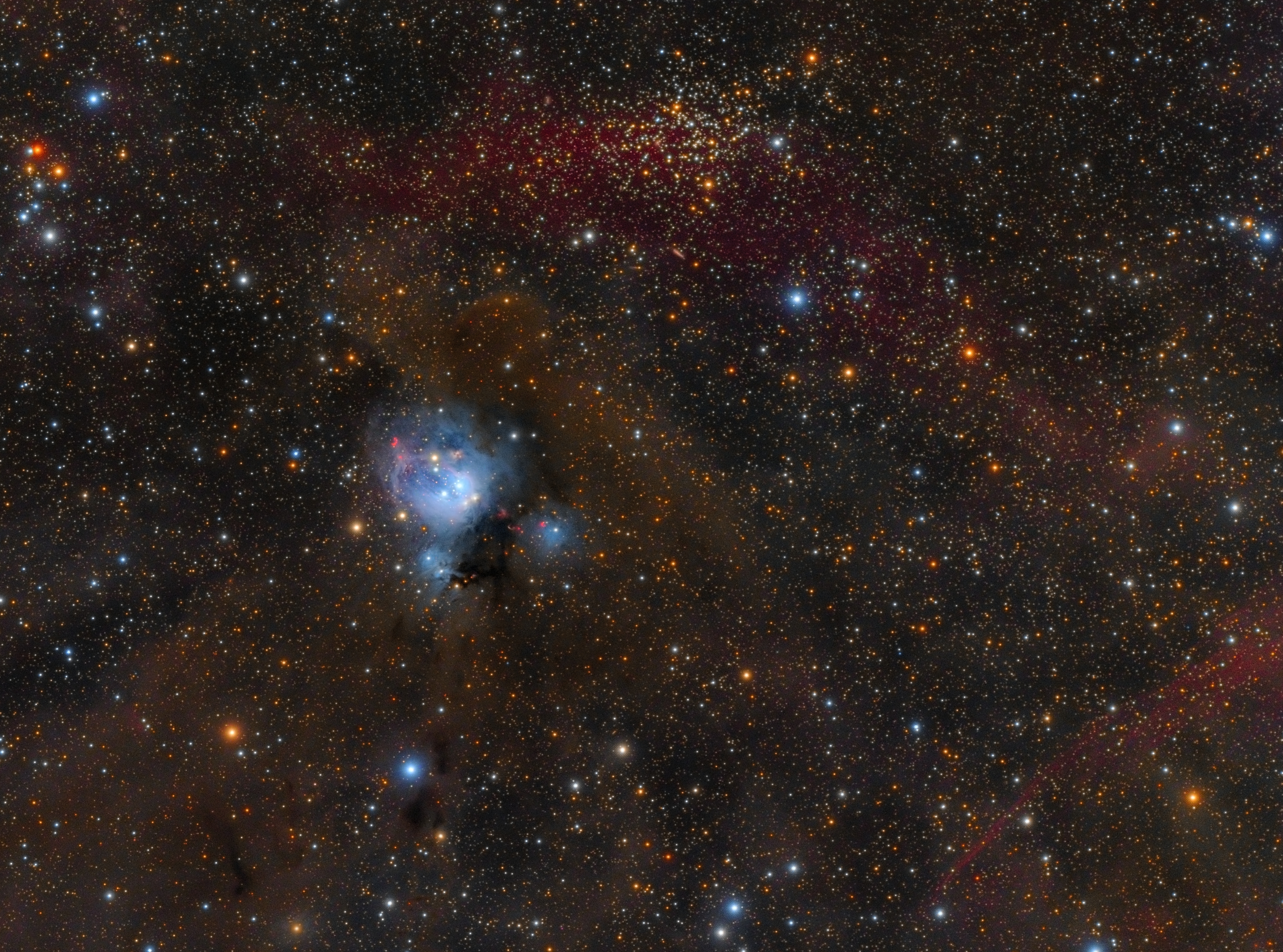 NGC7129-vyrez